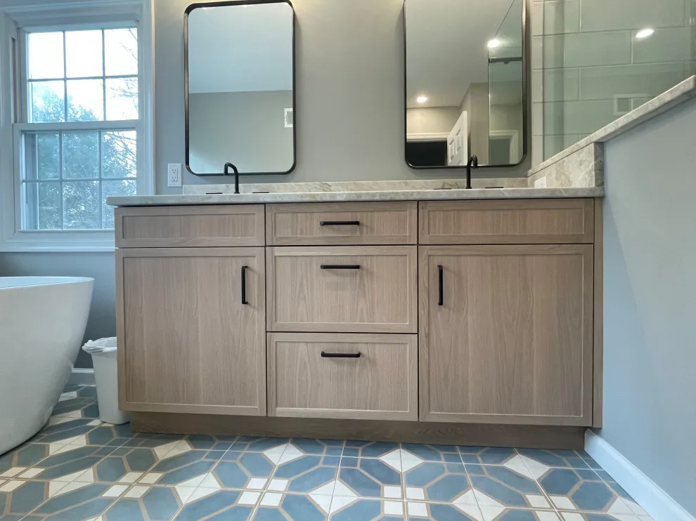 Towson Bathroom Renovation by Whitney Garrett / Kenwood Kitchens - Photo 11