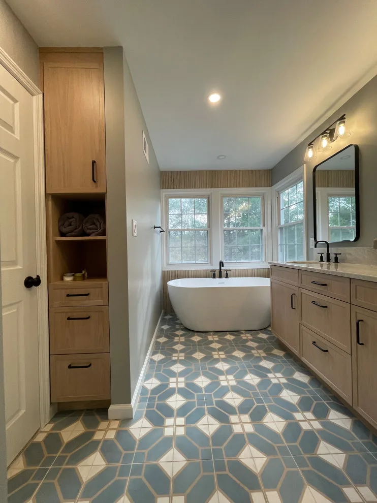 Towson Bathroom Renovation by Whitney Garrett / Kenwood Kitchens - Photo 13