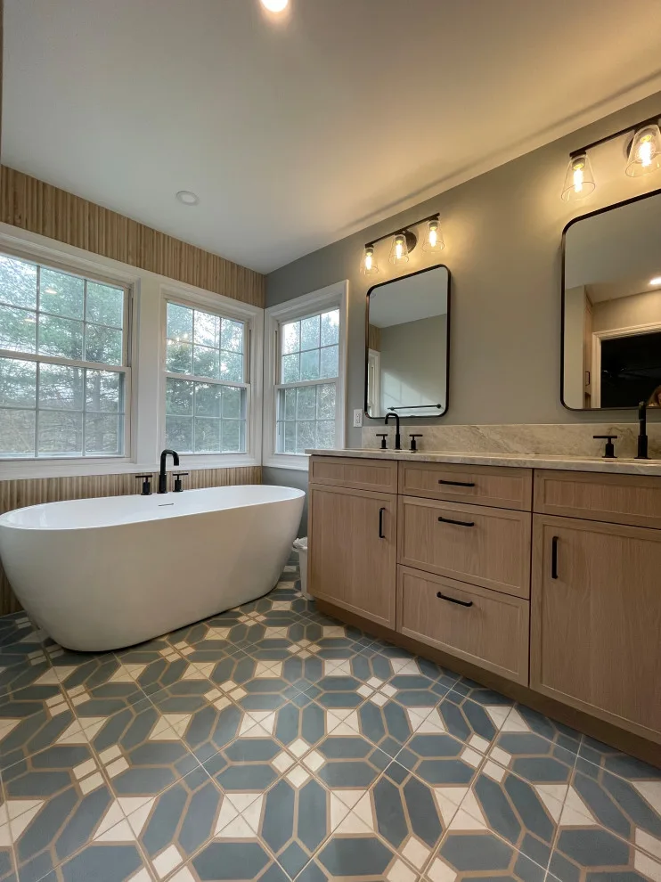 Towson Bathroom Renovation by Whitney Garrett / Kenwood Kitchens - Photo 6