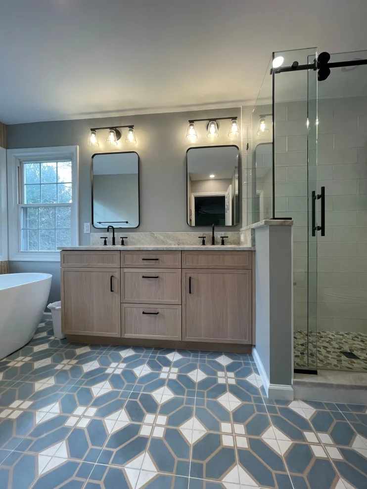 Towson Bathroom Renovation by Whitney Garrett / Kenwood Kitchens - Photo 5