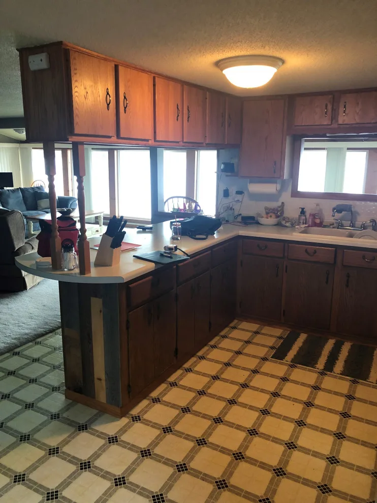 Koala-Hued Traditional Kitchen Renovation by Kitchen Solvers Of Eau Claire - Photo 2