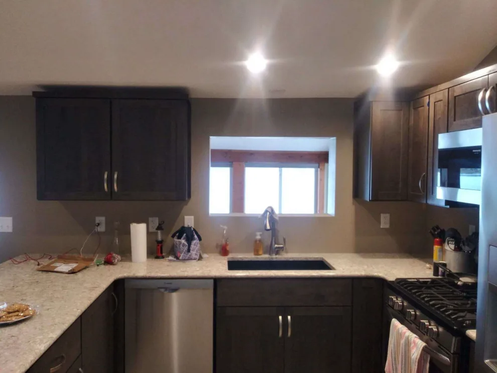 Koala-Hued Traditional Kitchen Renovation by Kitchen Solvers Of Eau Claire - Photo 4