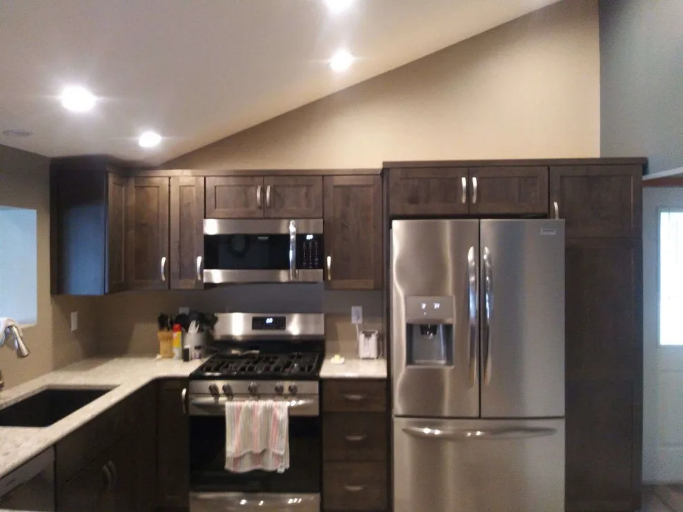 Koala-Hued Traditional Kitchen Renovation by Kitchen Solvers Of Eau Claire - Photo 5
