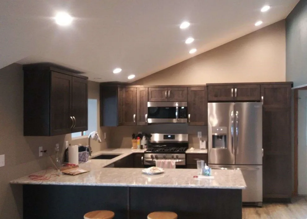 Koala-Hued Traditional Kitchen Renovation by Kitchen Solvers Of Eau Claire - Photo 3