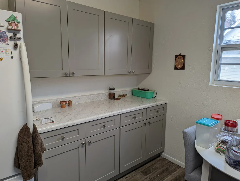 Pebble Grey Traditional Kitchen Renovation by Kitchen Solvers Of Oklahoma City - Photo 4