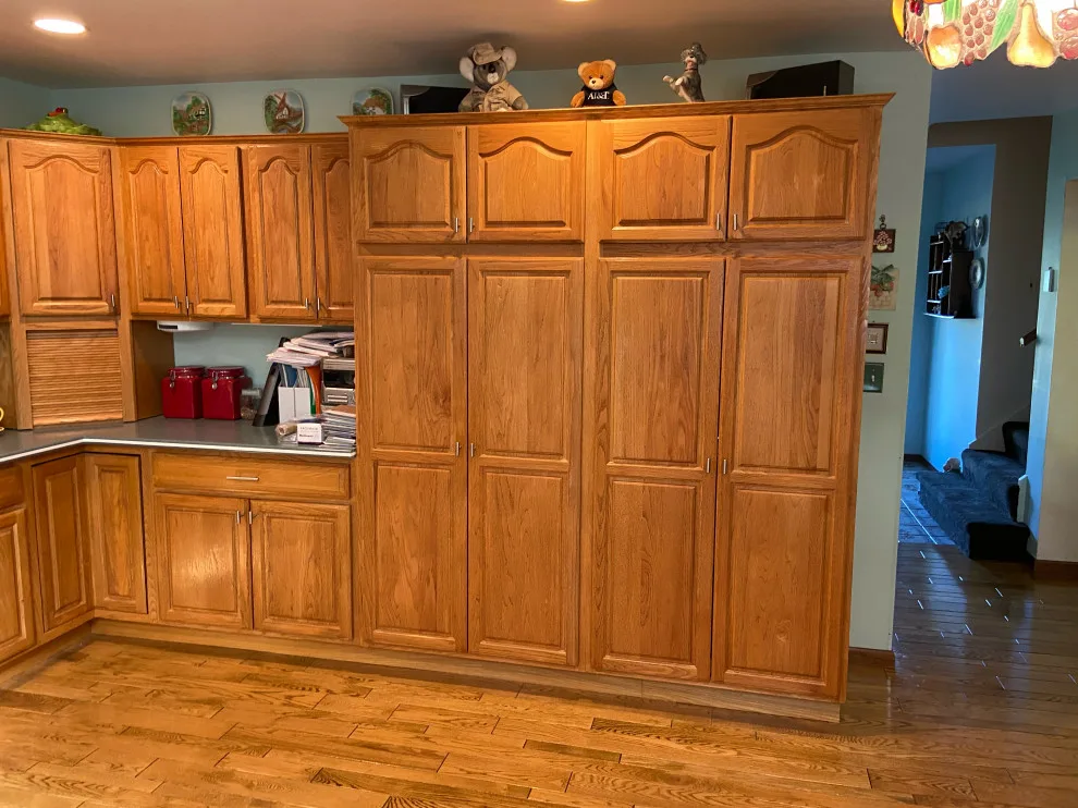 Classic Kitchen Renovation in Snow White with Walnut Glaze by Kitchen Solvers Of Grayslake - Photo 17