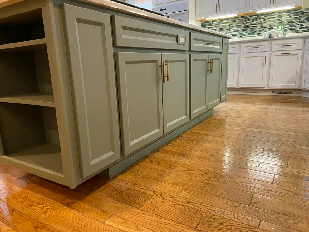 Classic Kitchen Renovation in Snow White with Walnut Glaze by Kitchen Solvers Of Grayslake - Photo 5