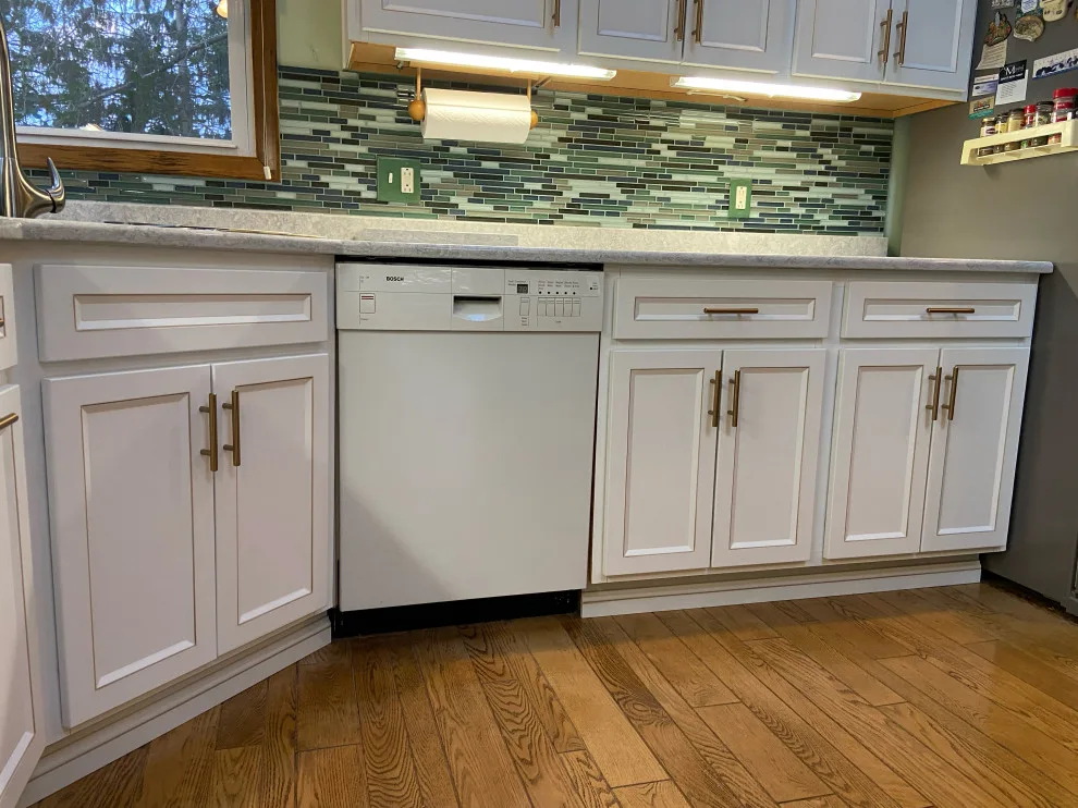 Classic Kitchen Renovation in Snow White with Walnut Glaze by Kitchen Solvers Of Grayslake - Photo 10