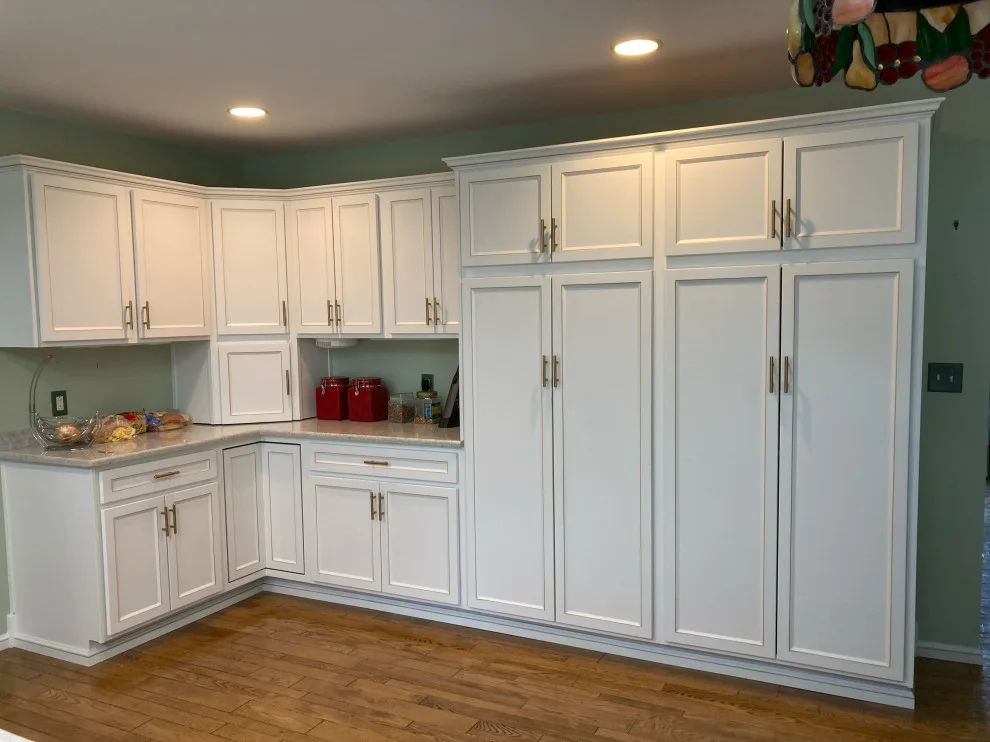 Classic Kitchen Renovation in Snow White with Walnut Glaze by Kitchen Solvers Of Grayslake - Photo 18