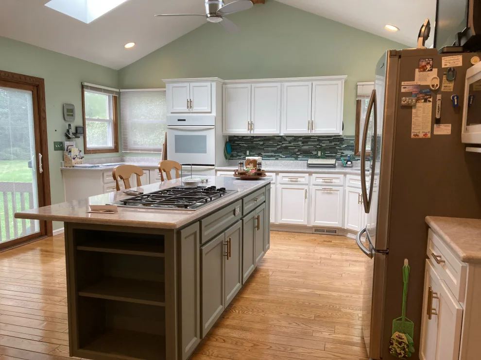 Classic Kitchen Renovation in Snow White with Walnut Glaze by Kitchen Solvers Of Grayslake - Photo 20