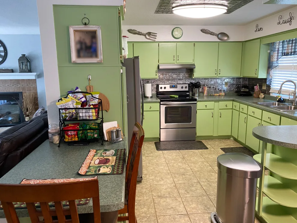 Rustic Brown Hickory Traditional Kitchen Renovation by Kitchen Solvers Of Eau Claire - Photo 4