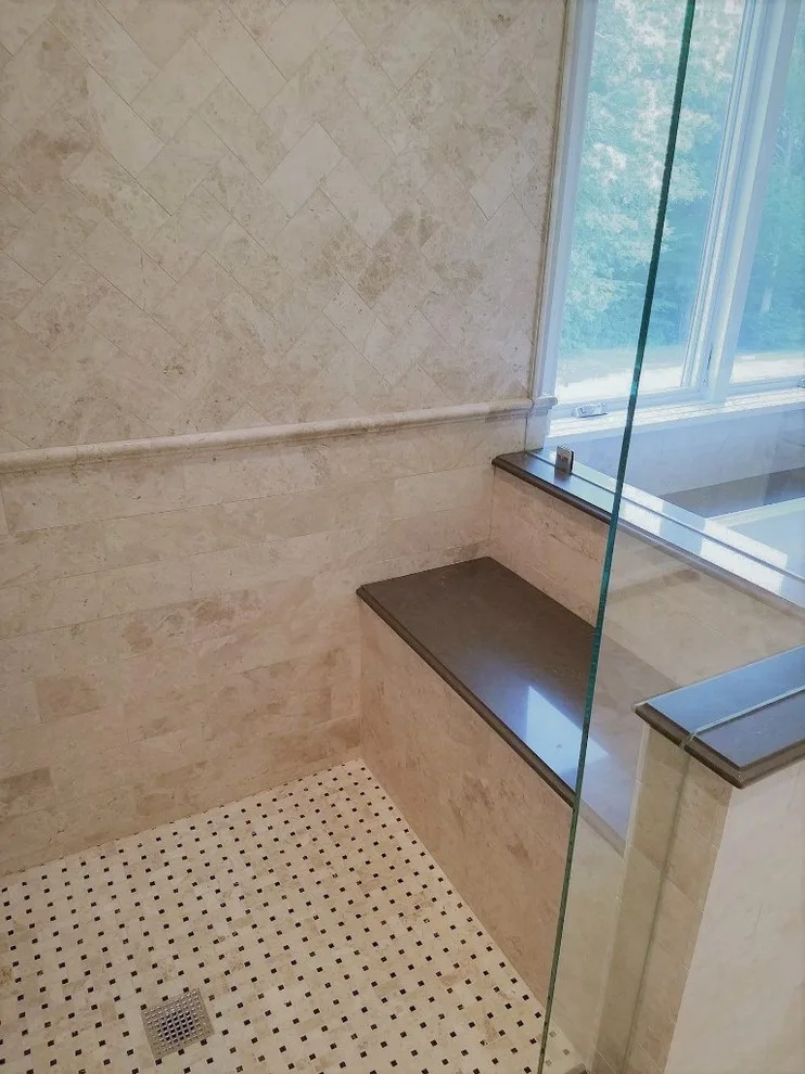 Classic Master Bathroom Remodel by Belle Ville Design Build - Photo 3