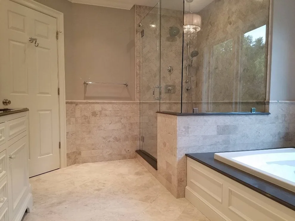 Classic Master Bathroom Remodel by Belle Ville Design Build - Photo 10