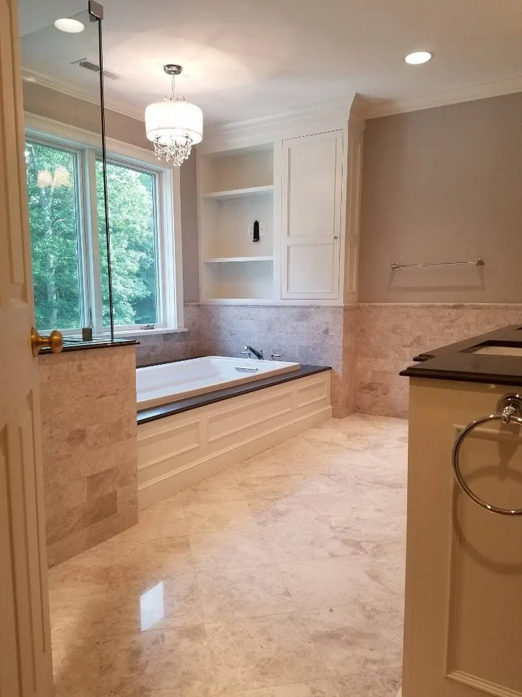 Classic Master Bathroom Remodel by Belle Ville Design Build - Photo 6
