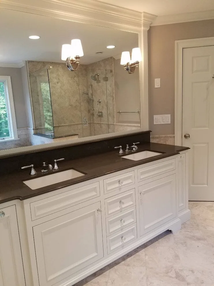 Classic Master Bathroom Remodel by Belle Ville Design Build - Photo 5