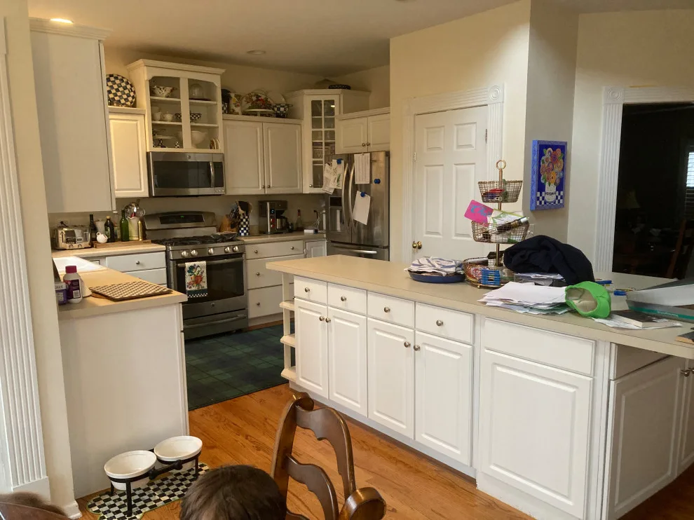 Glacier White Transitional Hybrid Kitchen Renovation by Kitchen Solvers Of Grayslake - Photo 6