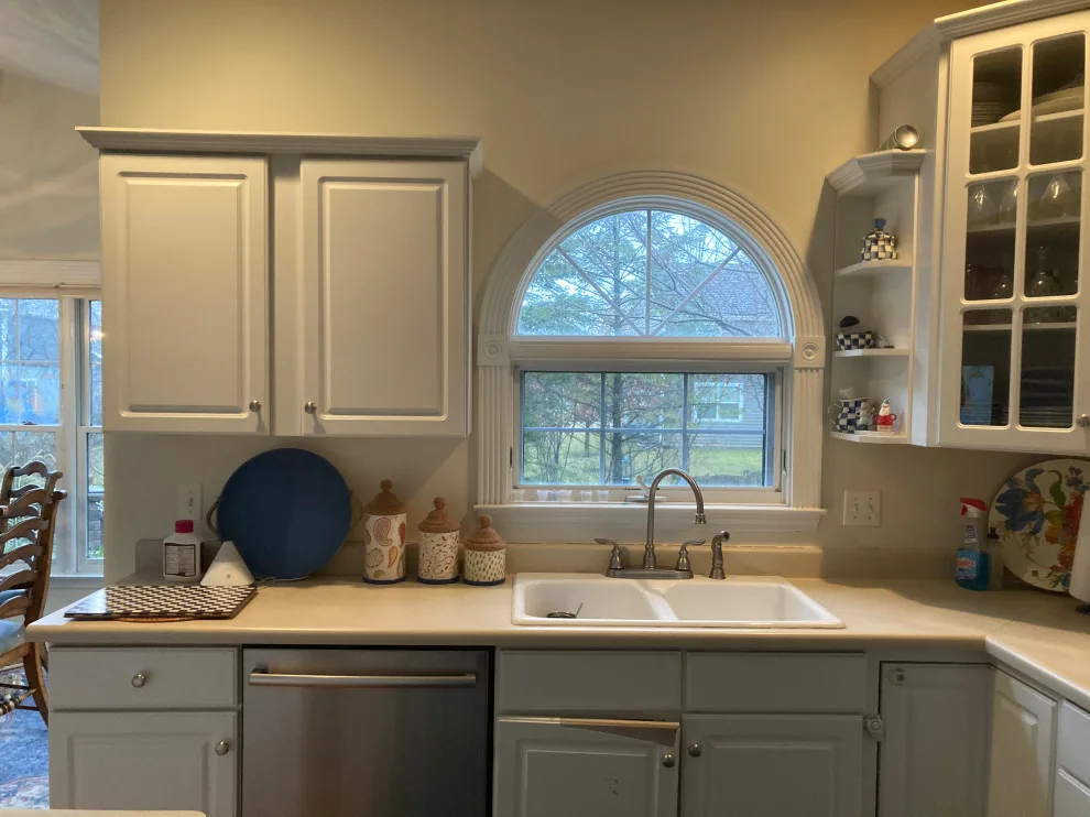 Glacier White Transitional Hybrid Kitchen Renovation by Kitchen Solvers Of Grayslake - Photo 15