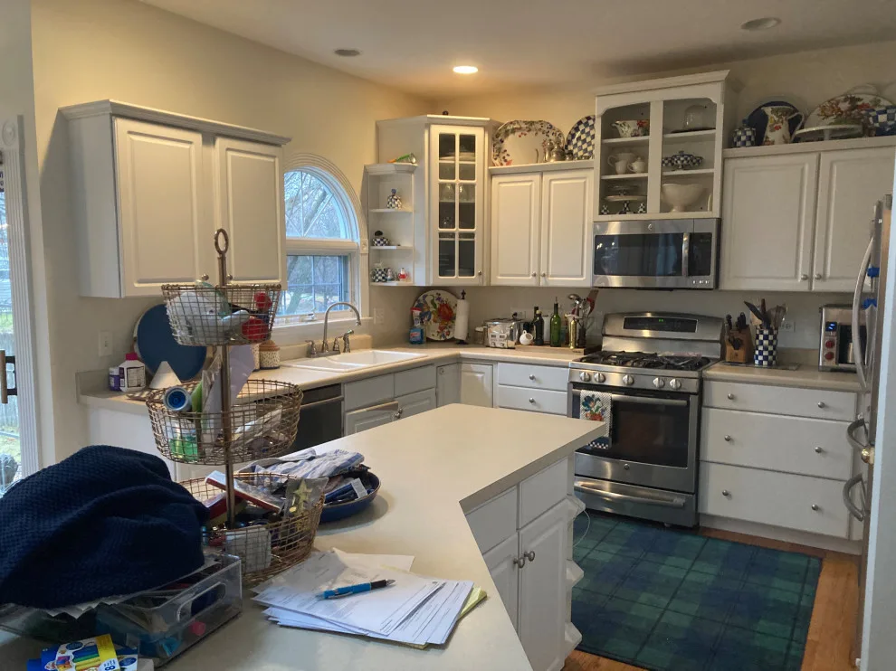 Glacier White Transitional Hybrid Kitchen Renovation by Kitchen Solvers Of Grayslake - Photo 17