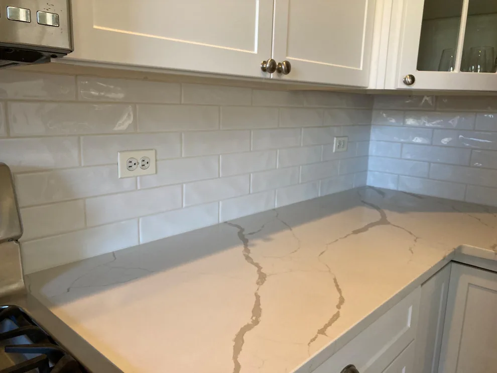 Glacier White Transitional Hybrid Kitchen Renovation by Kitchen Solvers Of Grayslake - Photo 12
