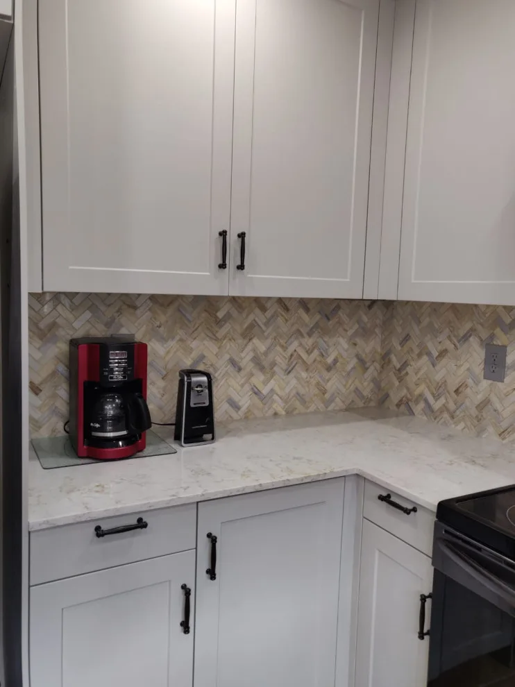 Matte Grey Transitional Kitchen Renovation by Kitchen Solvers Of Fort Lauderdale - Photo 9