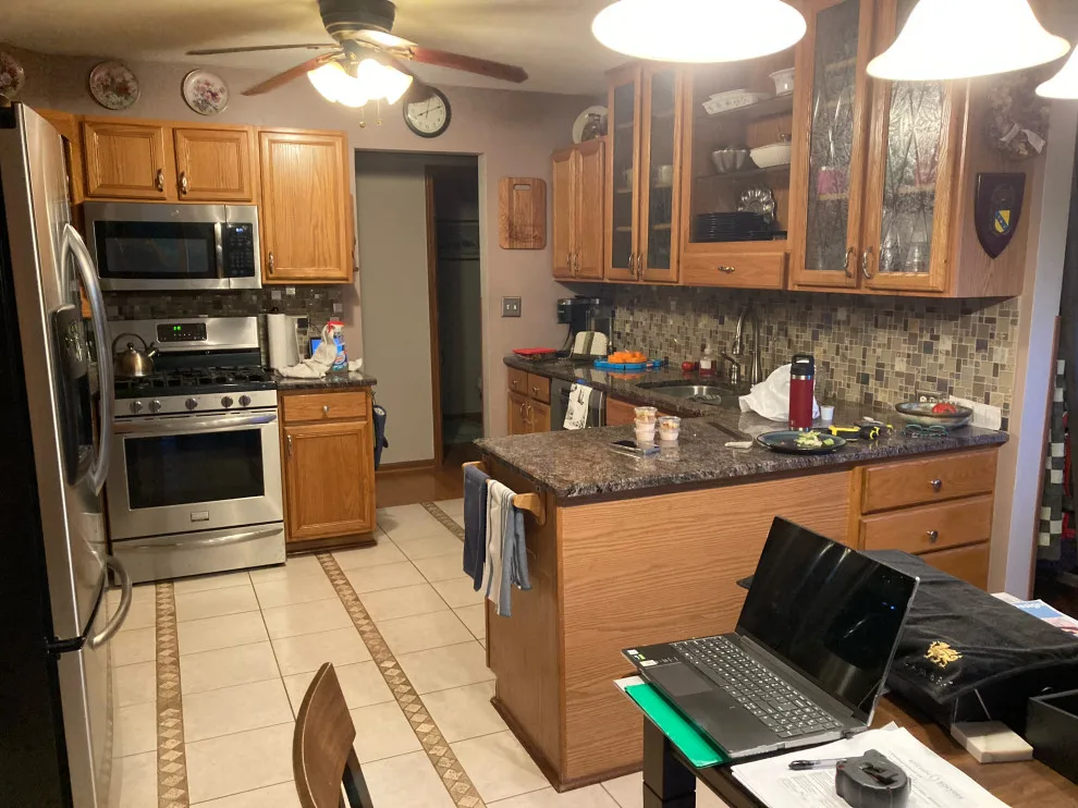 Mocha-Themed Transitional Kitchen Renovation by Kitchen Solvers Of Grayslake - Photo 16