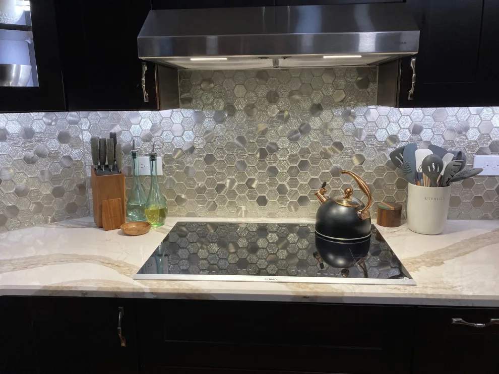 Mocha-Themed Transitional Kitchen Renovation by Kitchen Solvers Of Grayslake - Photo 11