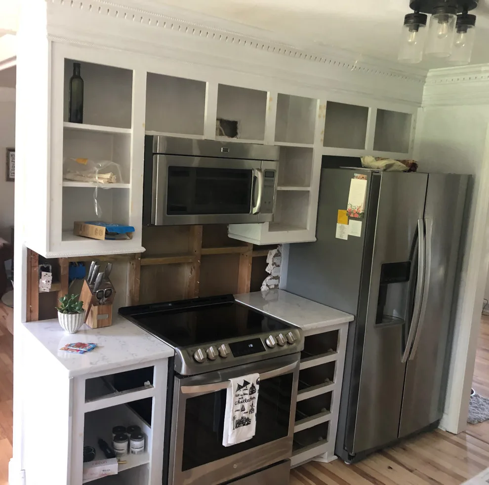 Polar White Transitional Kitchen Renovation by Kitchen Solvers Of Charleston - Photo 3