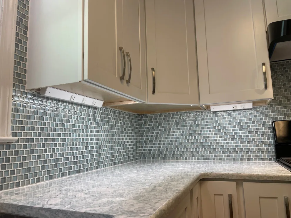 Polar White Shaker Door Transitional Kitchen Renovation by Kitchen Solvers Of Charleston - Photo 8