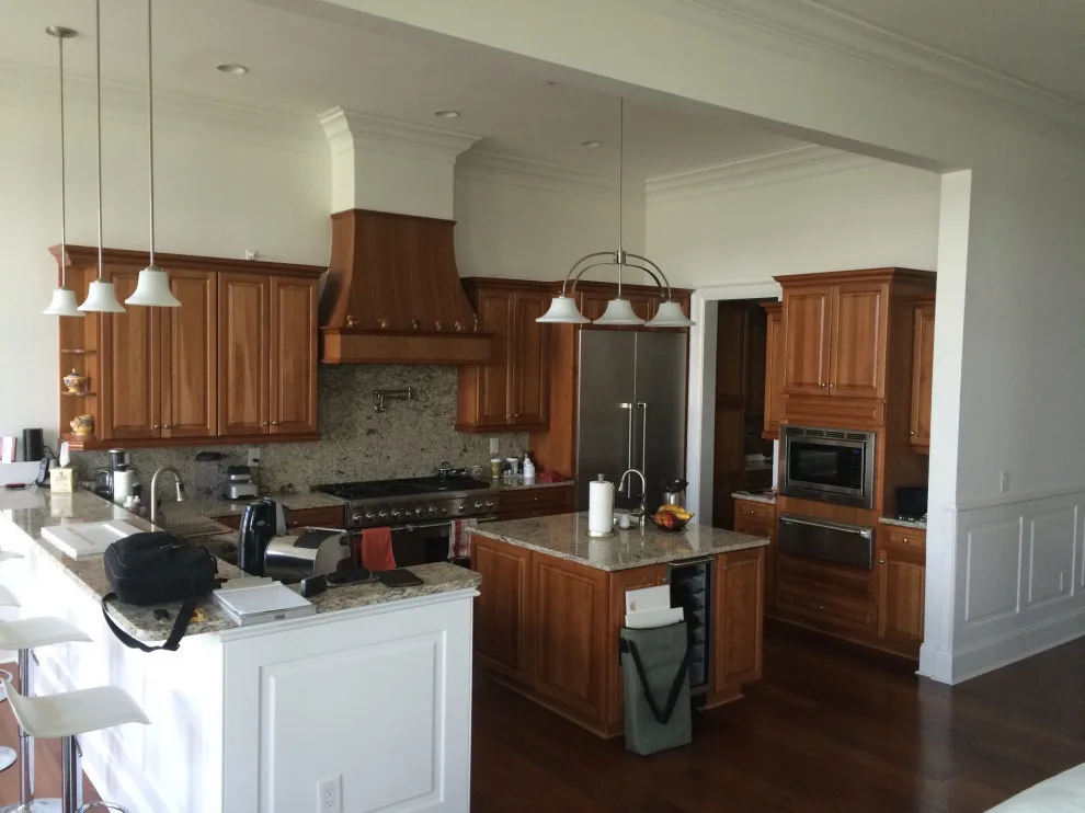 Snow-Colored Transitional Kitchen Renovation by Kitchen Solvers Of Charleston - Photo 5