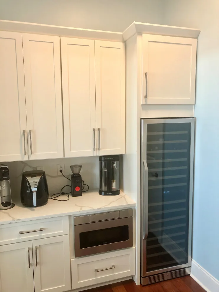 Snow-Colored Transitional Kitchen Renovation by Kitchen Solvers Of Charleston - Photo 3