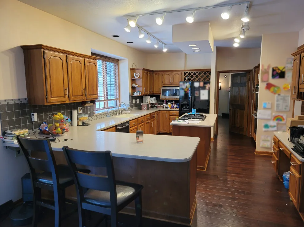 Two-Tone Color Transitional Kitchen Renovation by Kitchen Solvers Of Fort Wayne & Toledo - Photo 10