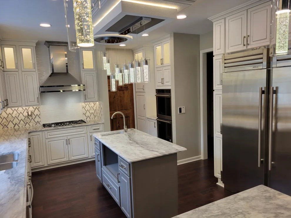 Two-Tone Color Transitional Kitchen Renovation by Kitchen Solvers Of Fort Wayne & Toledo - Photo 2