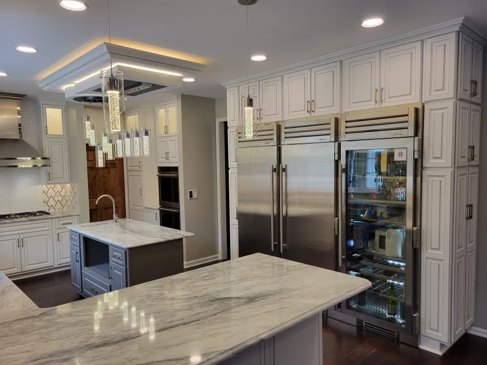 Two-Tone Color Transitional Kitchen Renovation by Kitchen Solvers Of Fort Wayne & Toledo - Photo 11