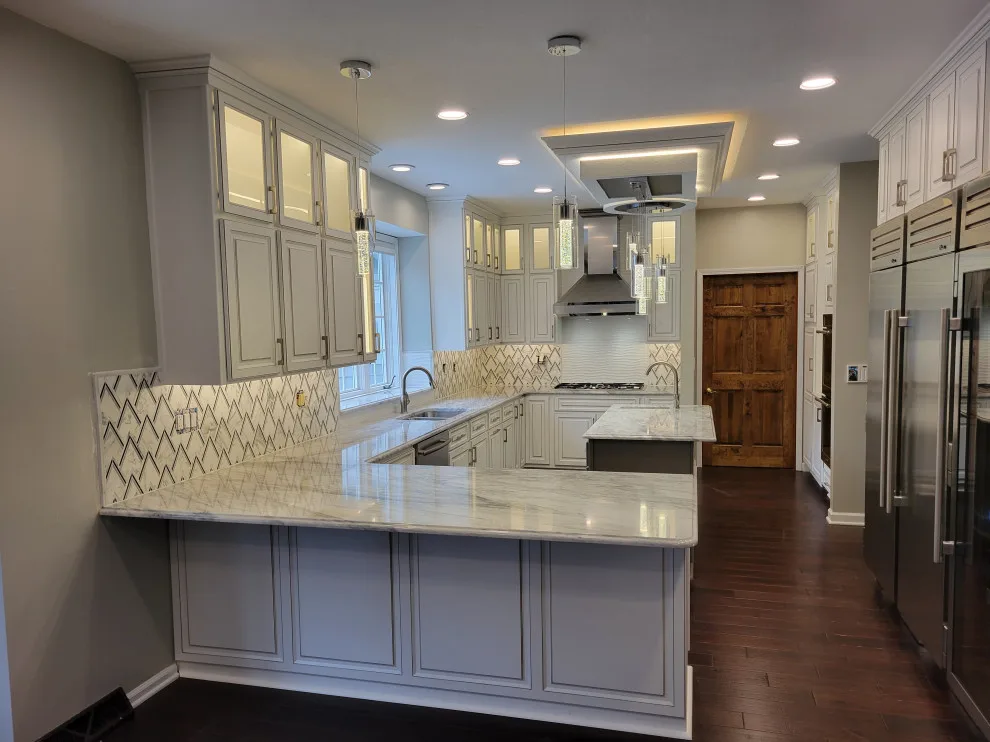 Two-Tone Color Transitional Kitchen Renovation by Kitchen Solvers Of Fort Wayne & Toledo - Photo 4
