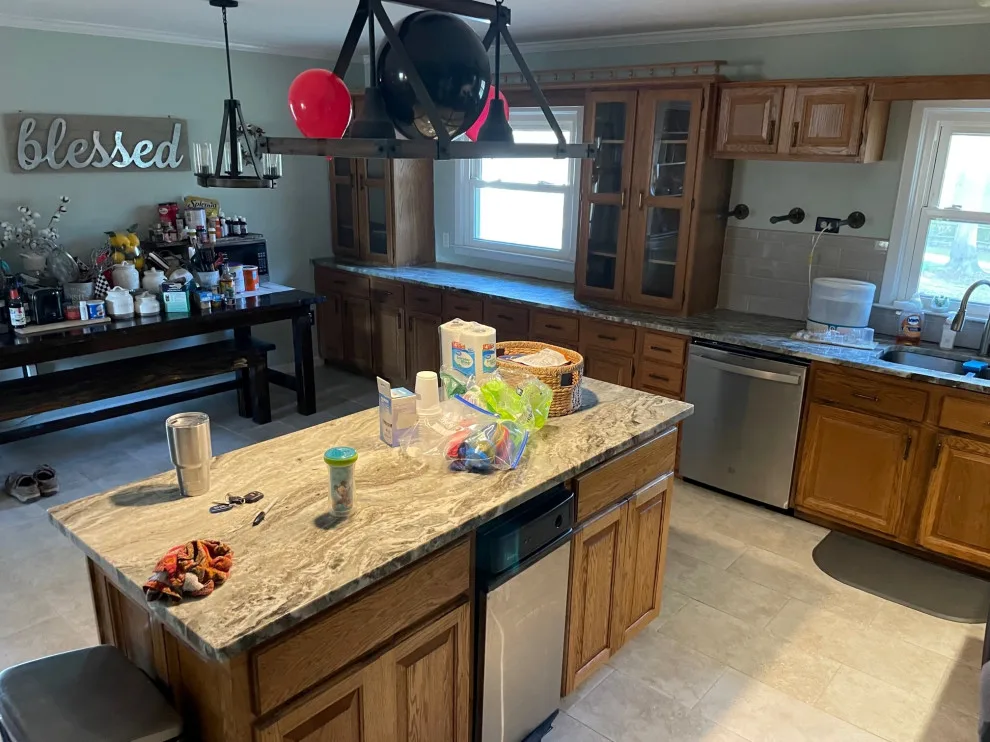 Two-Tone Color Transitional Kitchen Renovation by Kitchen Solvers Of Charleston - Photo 6