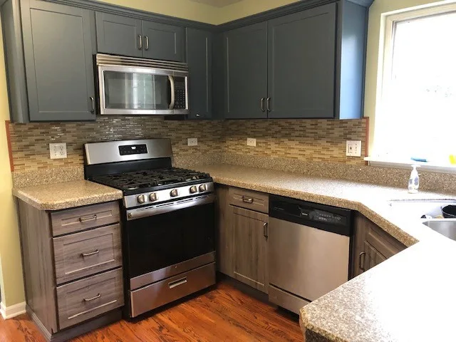 Two-Tone Kitchen Remodel Transition by Kitchen Solvers Of Grayslake - Photo 8
