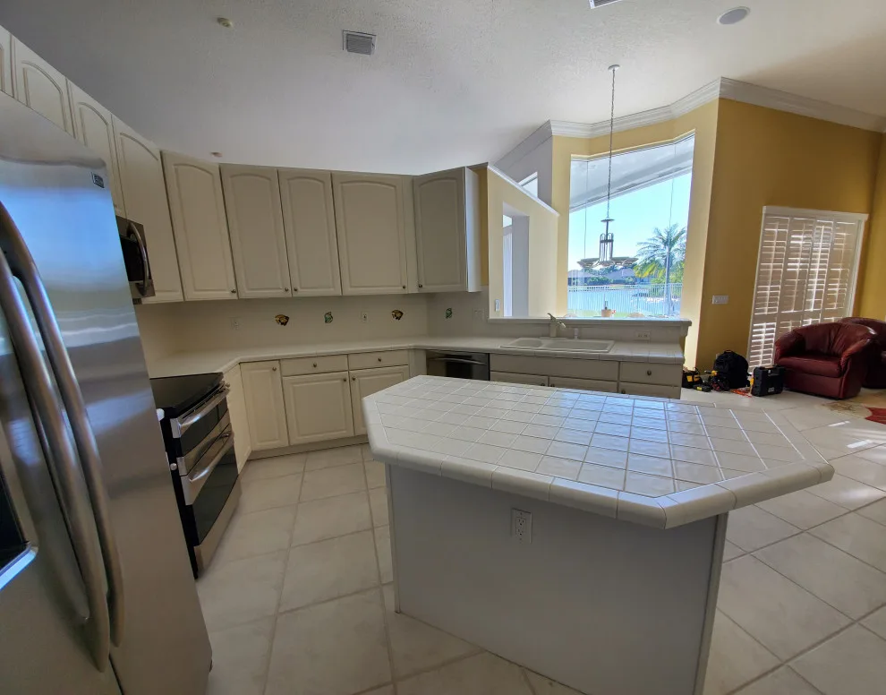 Two-Tone Kitchen Remodel Transformation by Kitchen Solvers Of Fort Lauderdale - Photo 13
