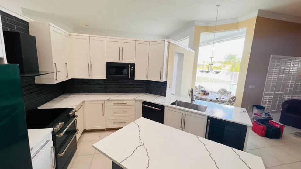 Two-Tone Kitchen Remodel Transformation by Kitchen Solvers Of Fort Lauderdale - Photo 6