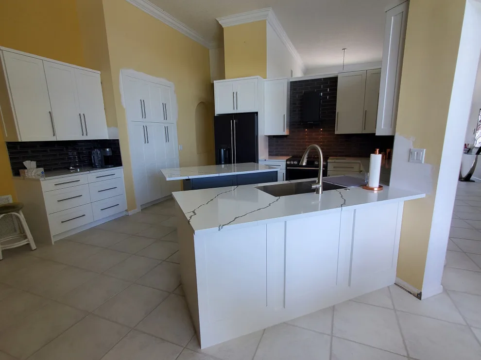Two-Tone Kitchen Remodel Transformation by Kitchen Solvers Of Fort Lauderdale - Photo 19
