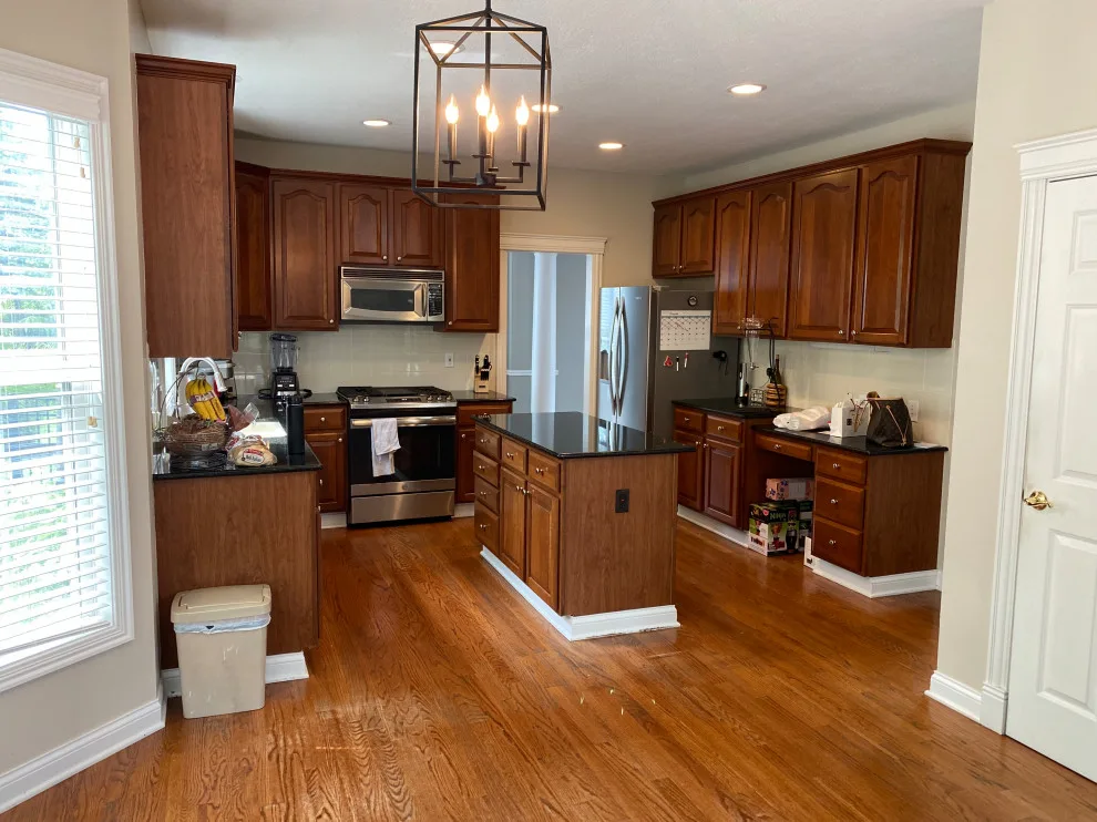 White Satin Shaker Transitional Kitchen Renovation by Kitchen Solvers Of Allentown - Photo 6
