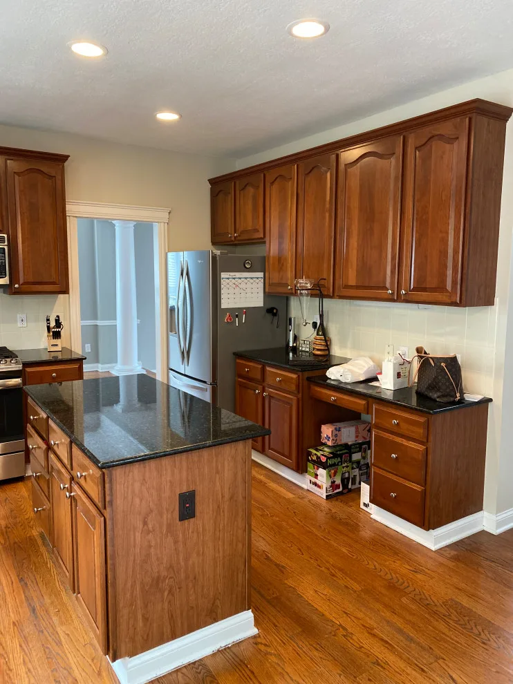 White Satin Shaker Transitional Kitchen Renovation by Kitchen Solvers Of Allentown - Photo 12