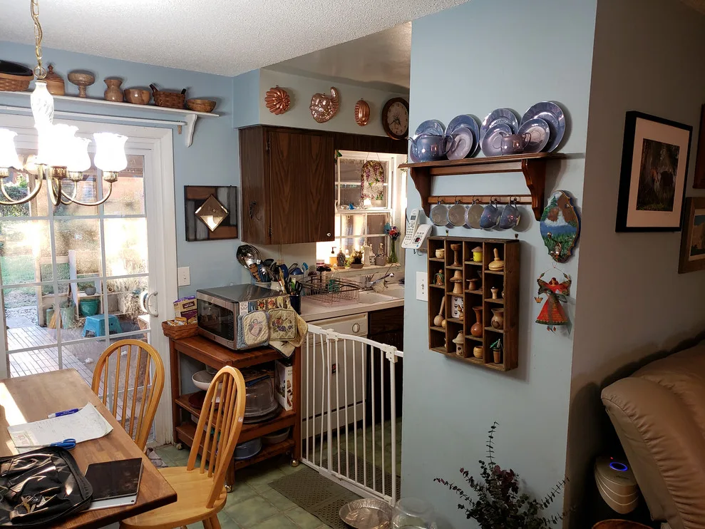 White Shaker Door Transitional Kitchen Renovation by Kitchen Solvers Of Orlando - Photo 7