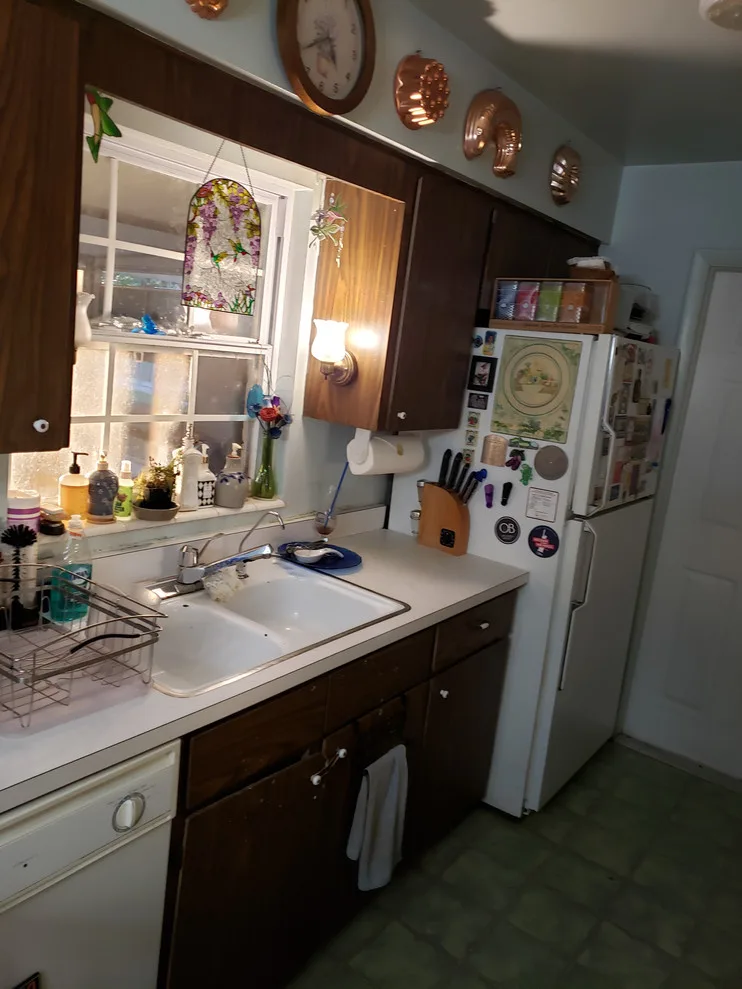 White Shaker Door Transitional Kitchen Renovation by Kitchen Solvers Of Orlando - Photo 5