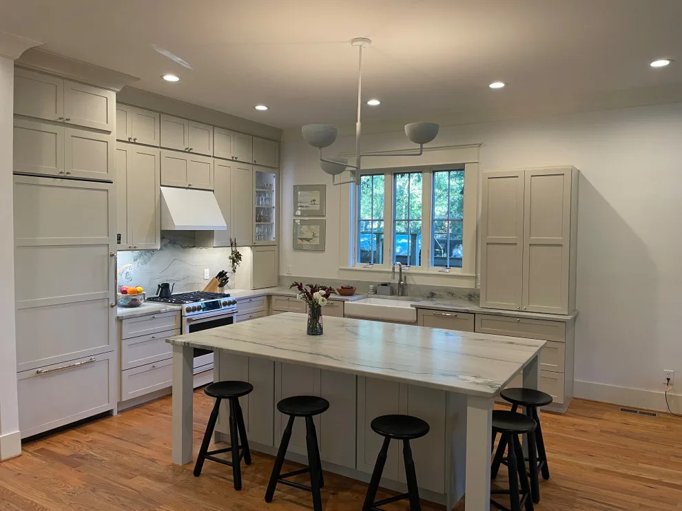 Mission Shaker Door Transitional Kitchen Renovation by Kitchen Solvers Of Charleston - Photo 3