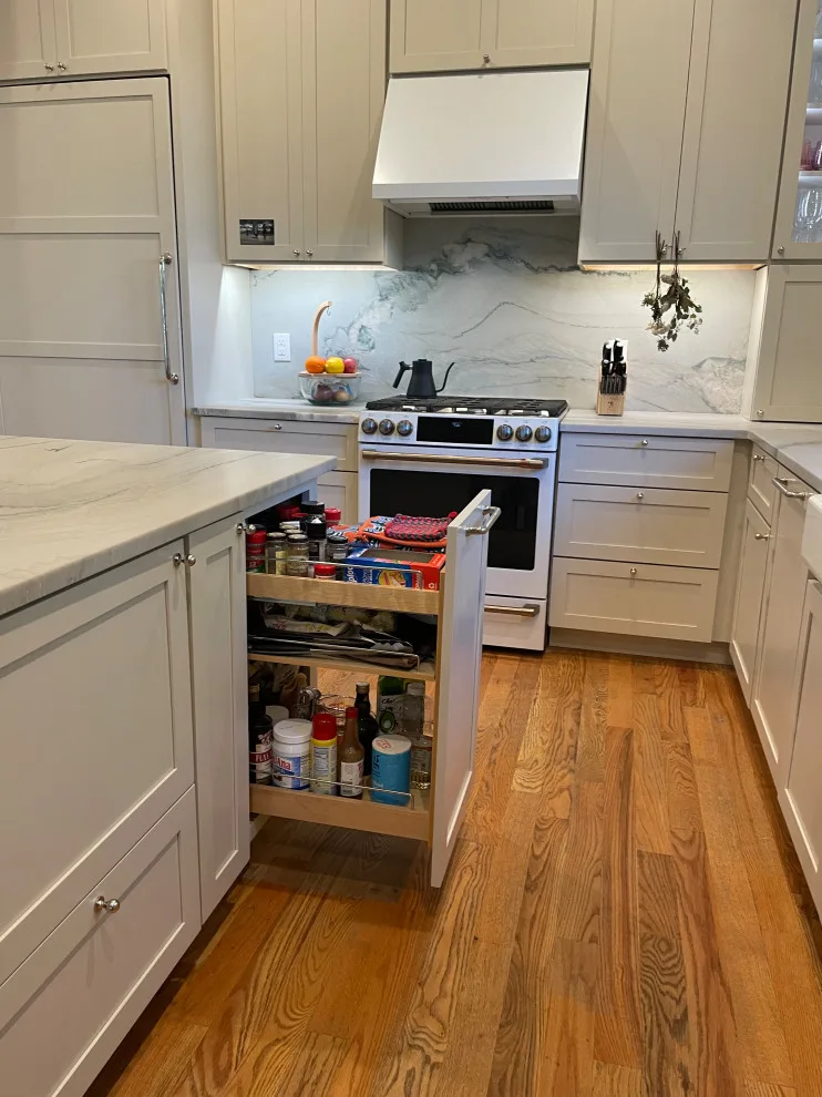 Mission Shaker Door Transitional Kitchen Renovation by Kitchen Solvers Of Charleston - Photo 10