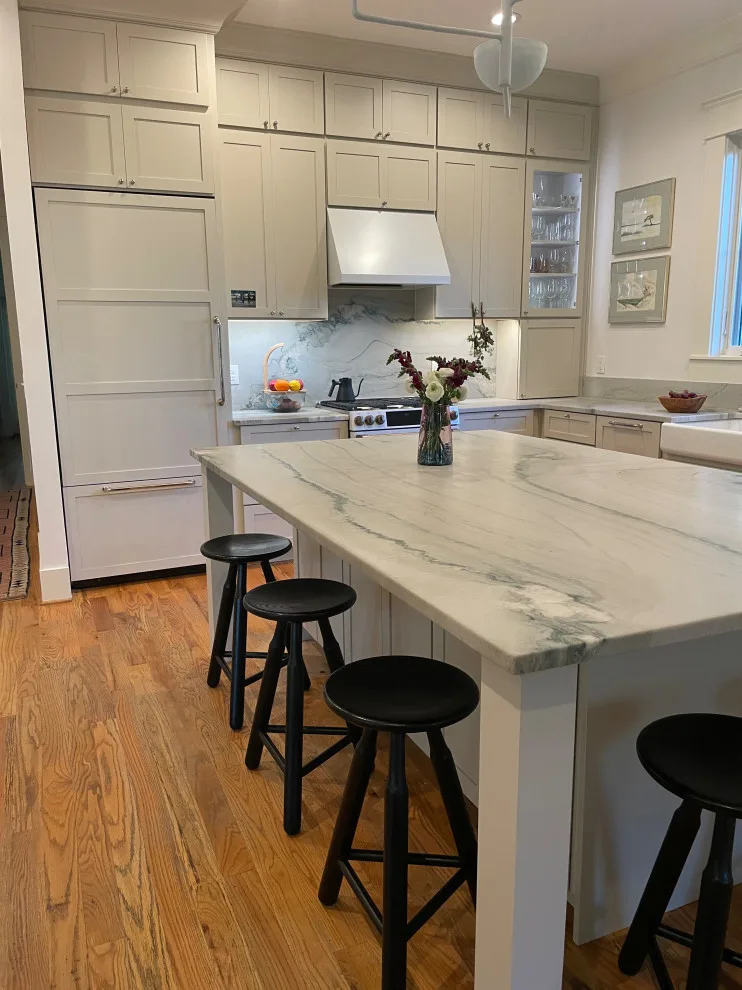 Mission Shaker Door Transitional Kitchen Renovation by Kitchen Solvers Of Charleston - Photo 9