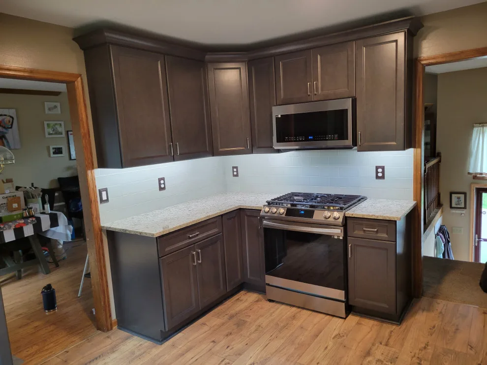 New Slate Cabinet Transitional Kitchen Renovation by Kitchen Solvers Of Spring Hill - Photo 4