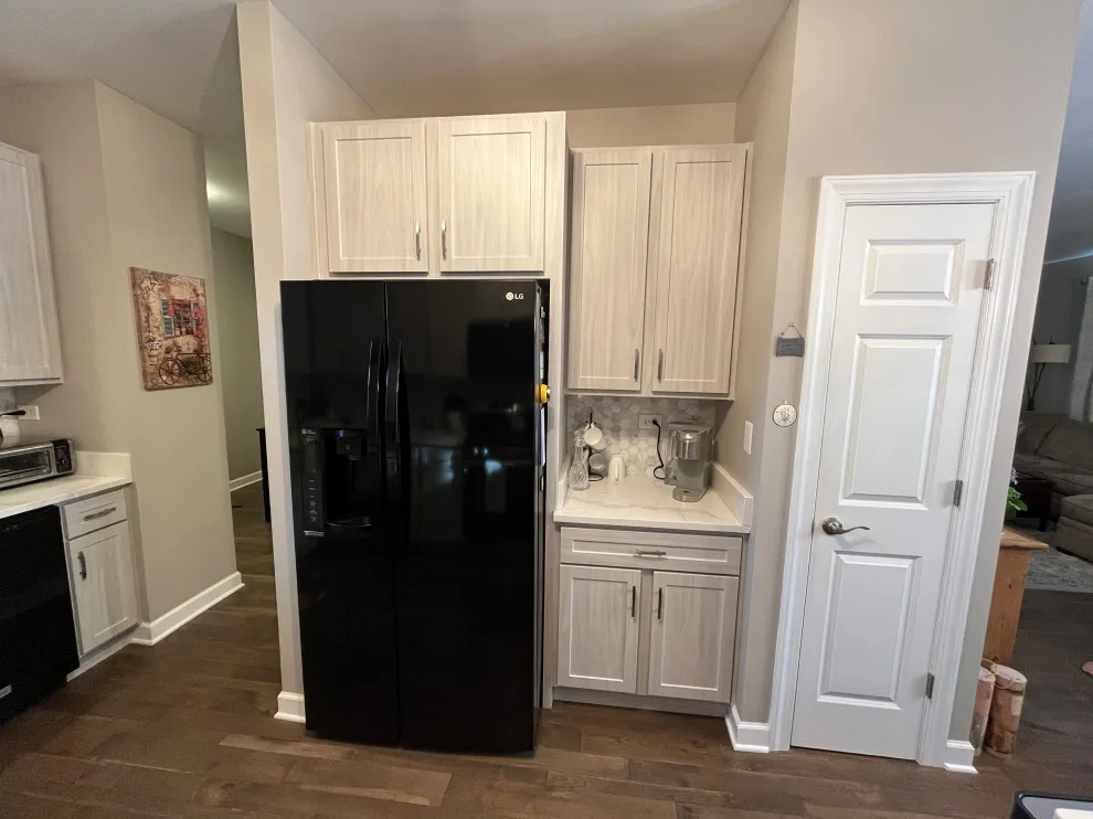 Swiss Elm Skye Cabinets Transitional Kitchen Renovation by Kitchen Solvers Of Grayslake - Photo 3