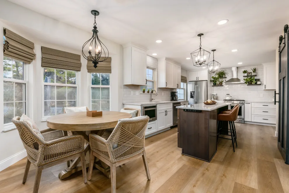 Snow and Shale Transitional Kitchen Renovation by Kitchen Solvers Of Allentown - Photo 8