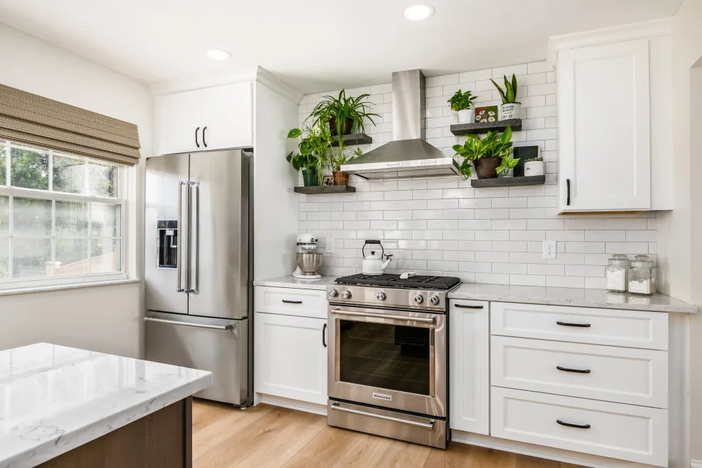 Snow and Shale Transitional Kitchen Renovation by Kitchen Solvers Of Allentown - Photo 6